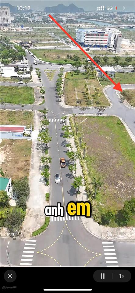 Góc 2 mặt tiền view công viên vị trí hot nhất nhì fpt. 164m2 2 mặt hướng công viên. khu đô thị fpt