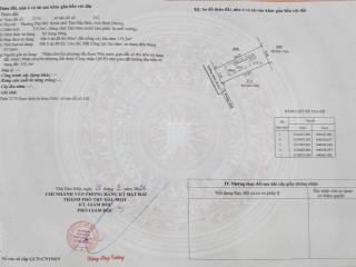 Bán đất phường phú mỹ, thủ dầu một, bình dương, 3,25 tỷ, 215.3m2