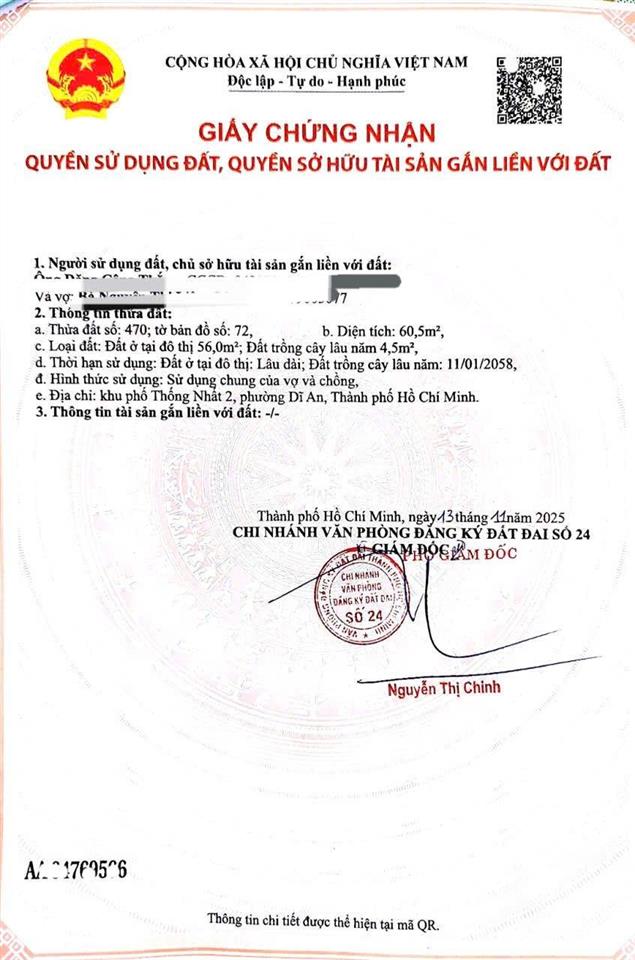 Bán rẻ nhà nguyễn đức thiệu dĩ an