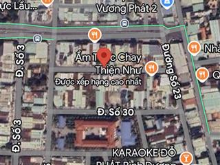Đất mặt tiền đường 28, phú chánh b, cách chợ phú chánh a 50m