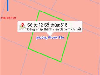 Bán đất đẹp tại phước tân, biên hòa, đồng nai, 5,27 tỷ, 811,52m2