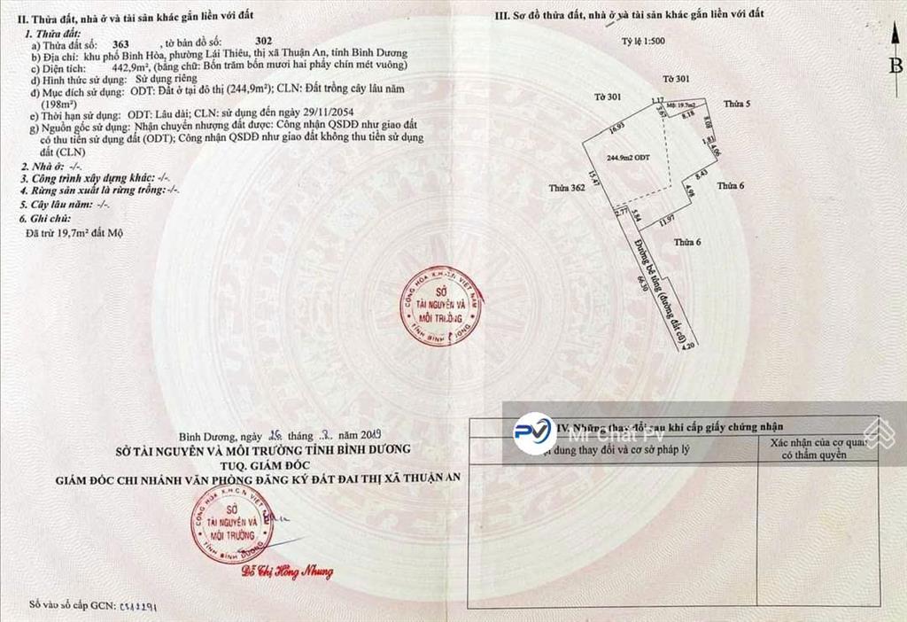 Bán đất ngay cổng kcn vsip 1  3463m2  giá rẻ bất ngờ 28 tỷ 500 triệu, không có lô nào rẻ như vậy