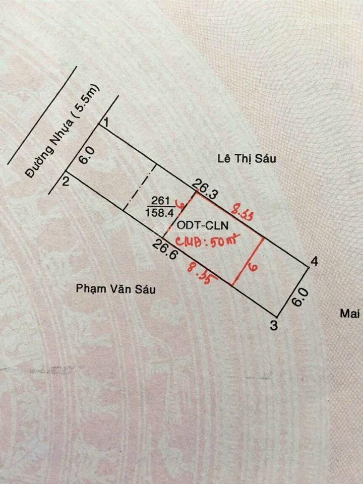 Bán đất hẻm đường 30/4, phường chánh nghĩa, tp. thủ dầu một, tỉnh bình dương
