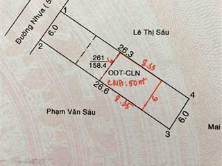 Bán đất hẻm đường 30/4, phường chánh nghĩa, tp. thủ dầu một, tỉnh bình dương