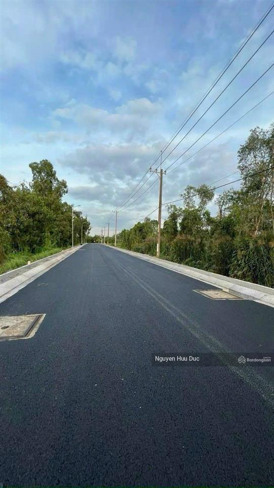 Bán đất hai mặt tiền đường nguyễn thị lèn, xã trung an, h củ chi, tphcm 17.600m2 giá 6tr /m2