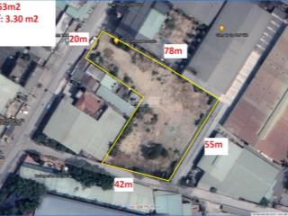 Chính chủ bán đất 2 mặt tiền 2952m2 tại ngay kdc thuận giao, tp thuận an  qh 30 tầng