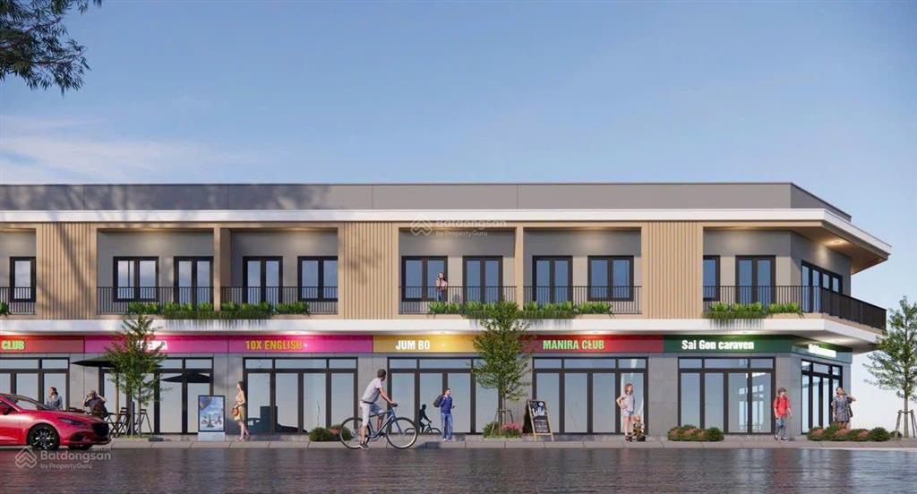 Cần bán nhà phố trệt lầu đối diện chung cư tại becamex bàu bàng