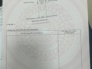 Bán lô đất 9.2 x 38m, thổ cư 50m2 mặt tiền dx 062, sổ chính chủ giá 3.85 tỷ