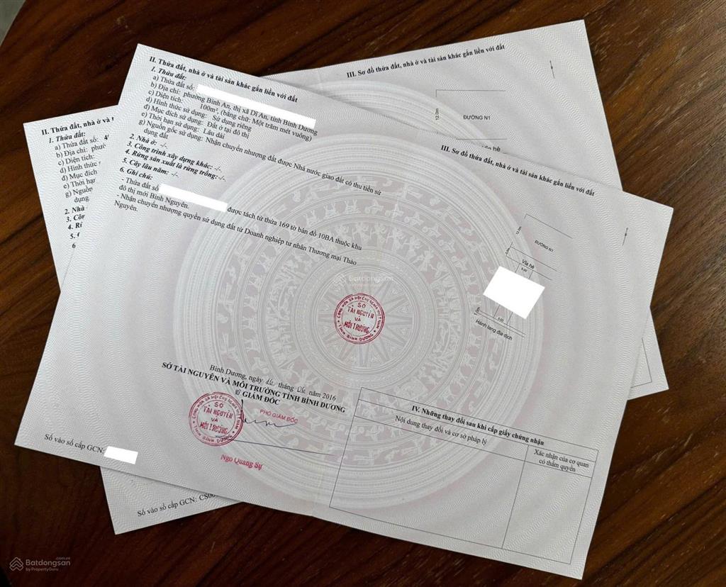 Sản phẩm hiếm có, giá gốc cđt khu đô thị bình nguyên 97.5m2  n2, n3 hướng bắc, nam