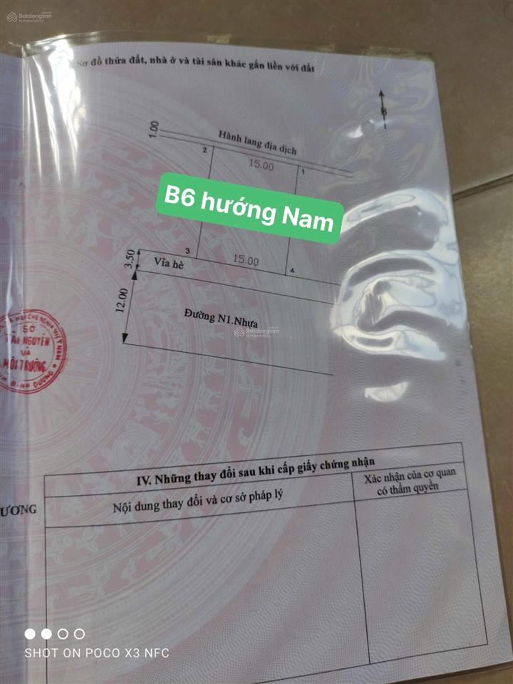Sản phẩm hiếm có, giá gốc cđt khu đô thị bình nguyên 97.5m2  n2, n3 hướng bắc, nam