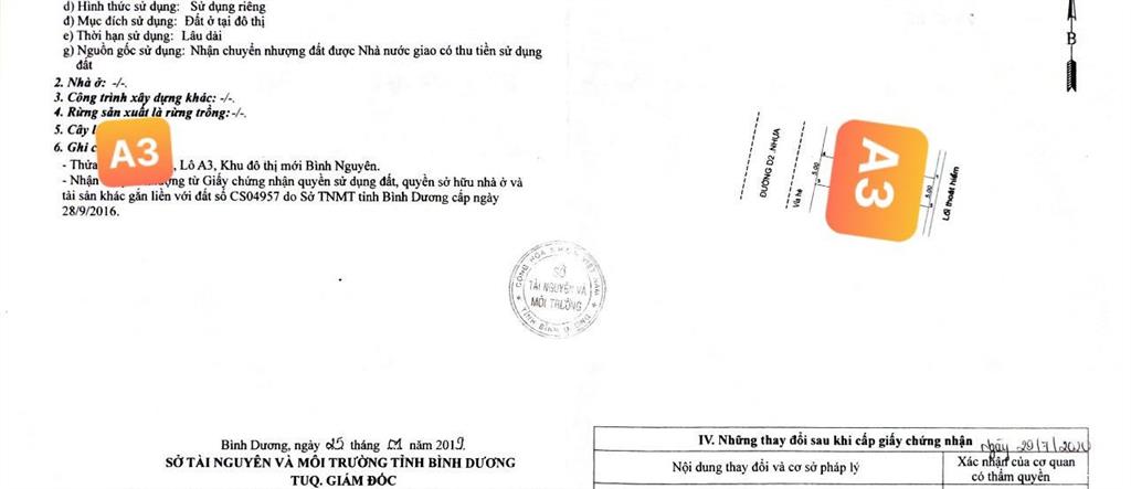 Chủ cần ra gấp 3 lô trục chính tây tứ trạch đường d1, d2, d7 khu đô thị bình nguyên, sổ sẵn