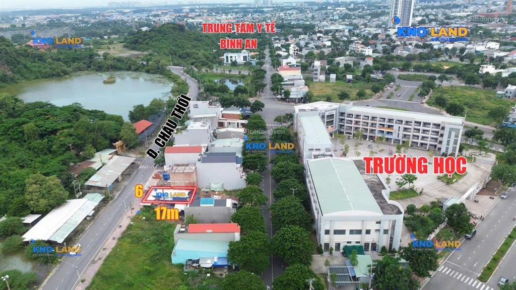 Bán mặt tiền châu thới  song hành ql1k, khu dân cư tại châu thới, bình an, 5 tỷ, 100m2