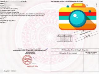 300m2 full thổ cư  xd tự do sát trường đại học việt đức, đường vđ4 30m  chuyển nhượng 10tr/m2.