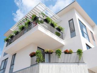 Shophouse 1 trệt 2 lầu  góc 2 mt 7*15m mặt tiền lê lai tp mới bình dương  giá f0 full 5,6 tỷ