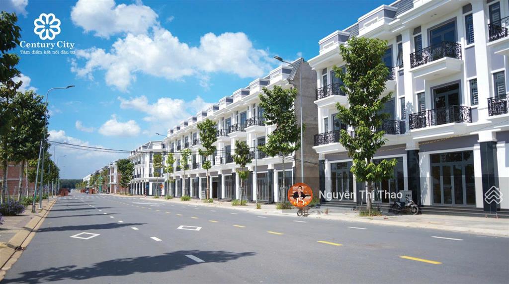 Shophouse century city 1 trệt 2 lầu mặt tiền đường 25m, gần sân bay long thành  bank hỗ trợ 70%
