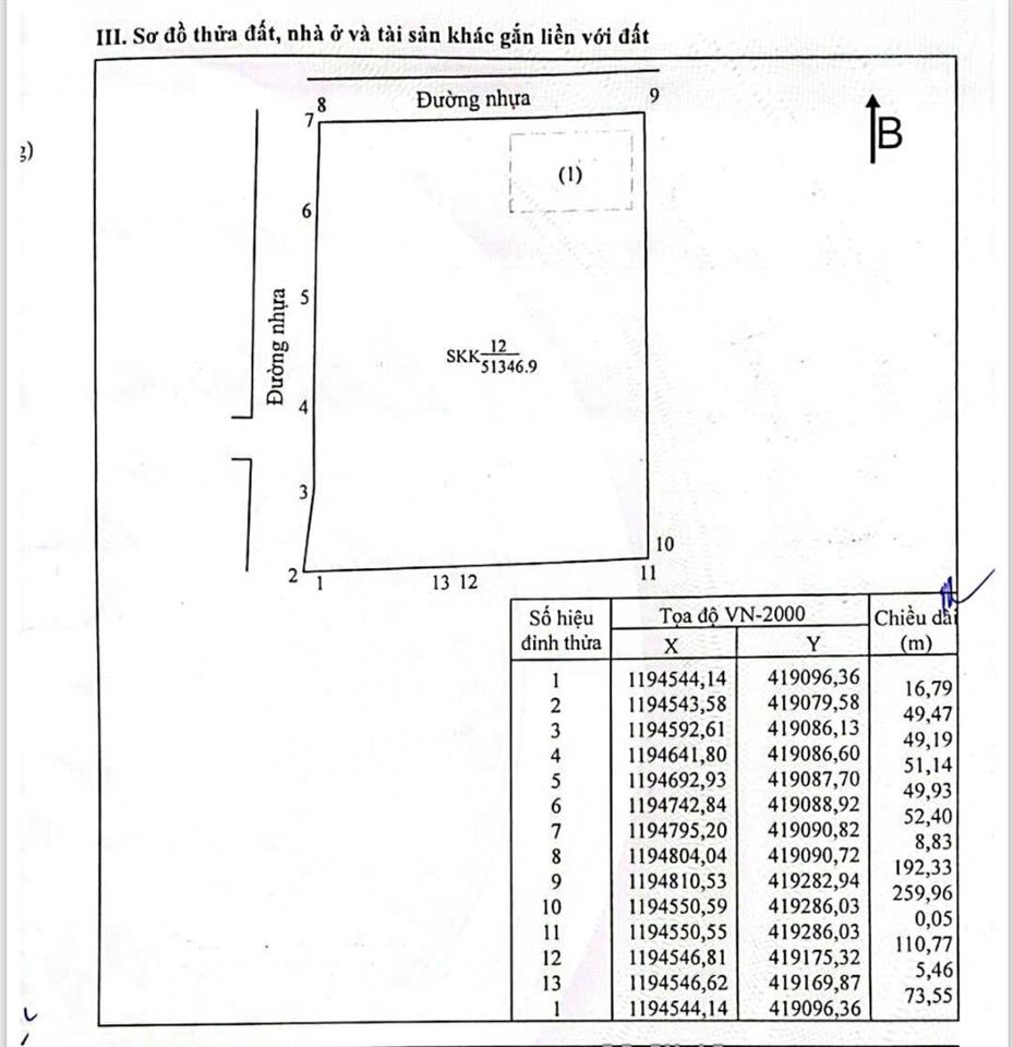 Bán đất nhà xưởng 50.000m2 giá bán 195 tỷ (150/usd/m) khu công nghiệp long thành