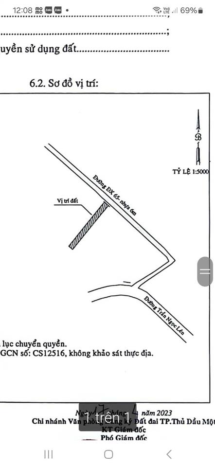 Bán đất thủ dầu một bình dương ngang 39m dài 100m có 800m2 thổ cư