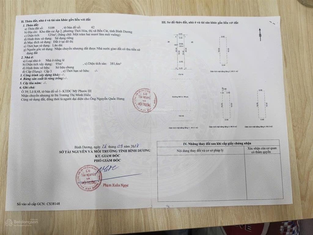 Bán nhà phố đường nk13 mỹ phước 3