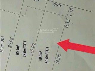 Chính chủ cần bán 3 lô liền kề ở gần hội trường đông hòa, gần s.thi go. làng dhqg. dt 89, 90, 92m