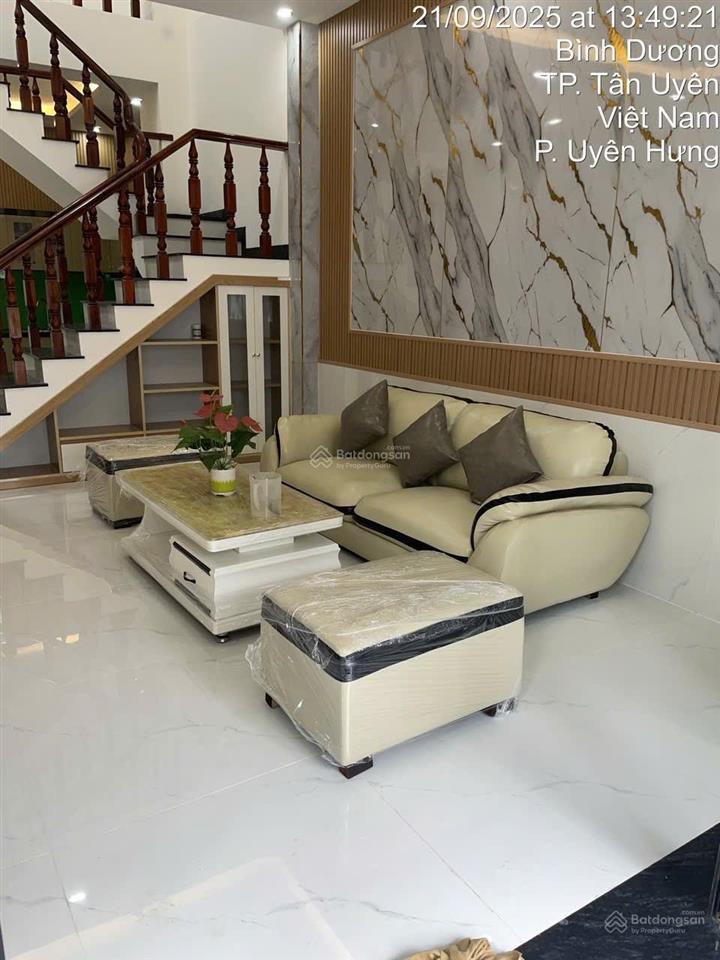 Chỉ cần 1 tỷ nhận nhà 72m2 4,5x16m kcn nam tân uyên phường uyên hưng, tân uyên bình dương