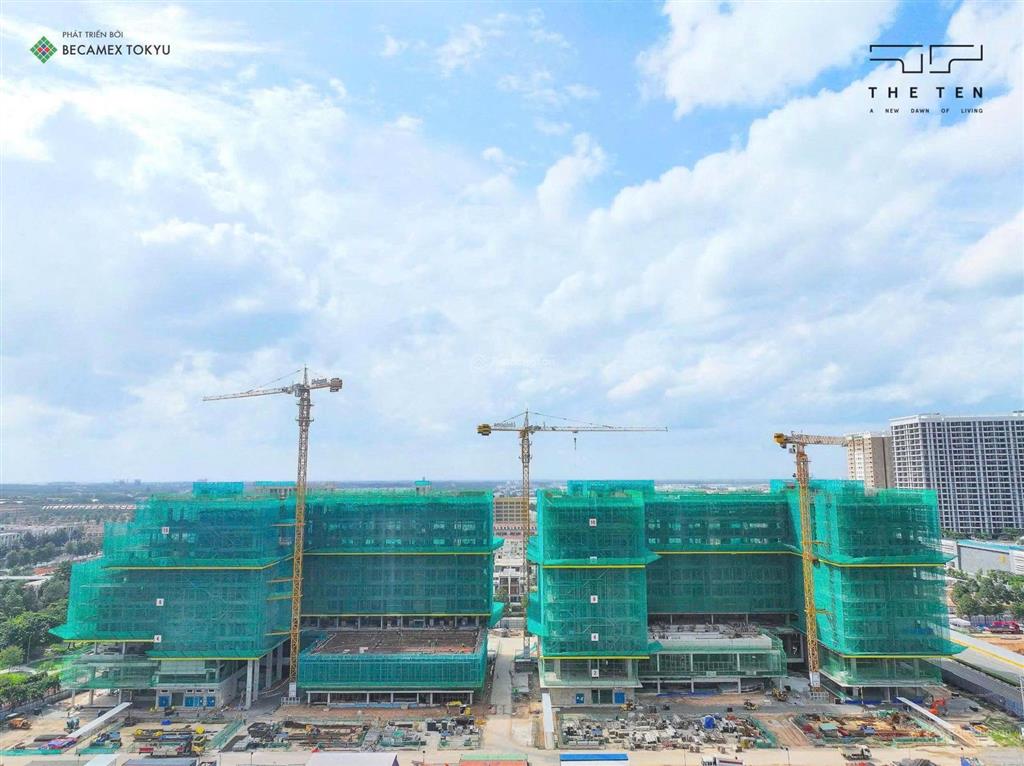 Căn hộ 5 sao the ten, 2pn  2wc, diện tích 90m2, thanh toán 20% nhận nhà khai thác cho thuê 35tr/th