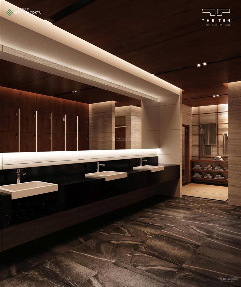 Căn hộ 5 sao the ten, 2pn  2wc, diện tích 90m2, thanh toán 20% nhận nhà khai thác cho thuê 35tr/th