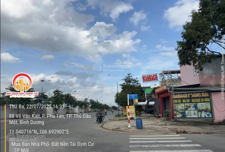 Chính chủ gửi bán lô góc mặt tiền võ văn kiệt, đối diện diện dự án đại nam tp mới