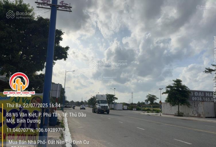 Chính chủ gửi bán lô góc mặt tiền võ văn kiệt, đối diện diện dự án đại nam tp mới