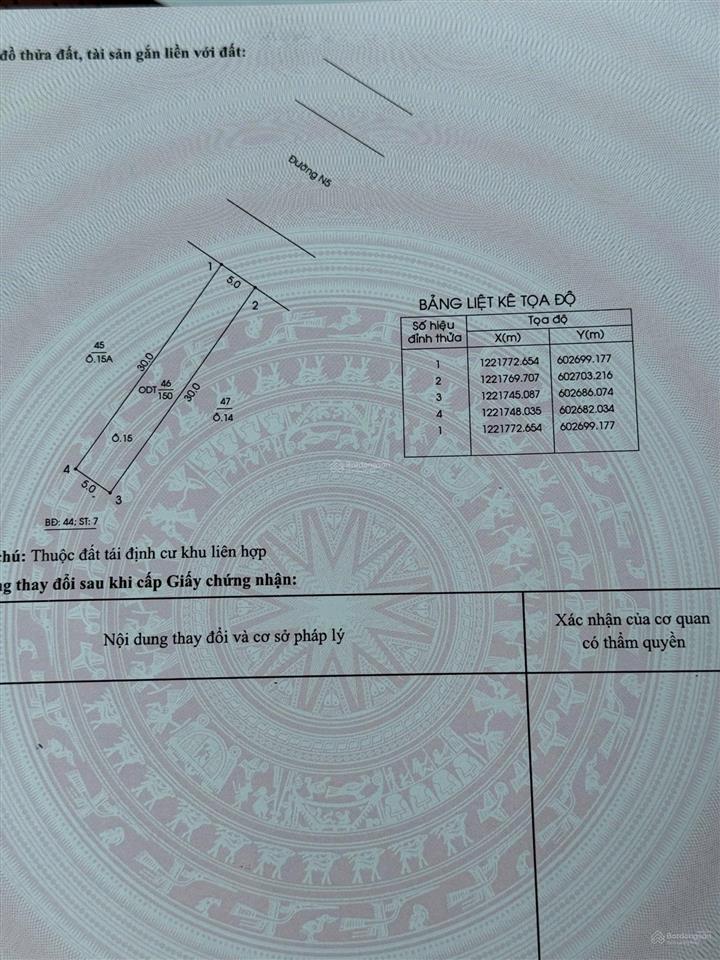 Chính chủ cần bán lô đất mặt tiền đường lê lợi phường phú tân cũ nay là phường bình dương hcm