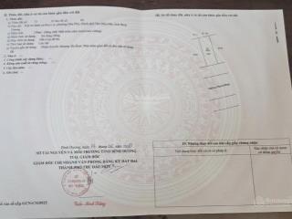 Chính chủ cần bán lô đất mặt tiền đường phạm hùng  phường hoà phú (nay là phường bình dương)