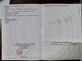 Chính chủ bán lô đất mặt tiền đường d9 khu tái định cư hoà lợi b phường hoà phú ( p bình dương )