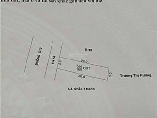 2 lô đường d12 phú tân,khu phố 1 gần chợ vị trí buôn bán ok