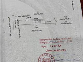 Có 3 lô mặt tiền dx 02 phú mỹ, đường nhựa 16m vị trí buôn bán cực vip (gần góc ngã 4)