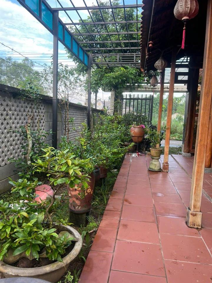 Nhà gỗ 3 gian khu nghỉ dưỡng 6.50m x 34m  phường phú thọ, tdm, gần đường vành đai 3