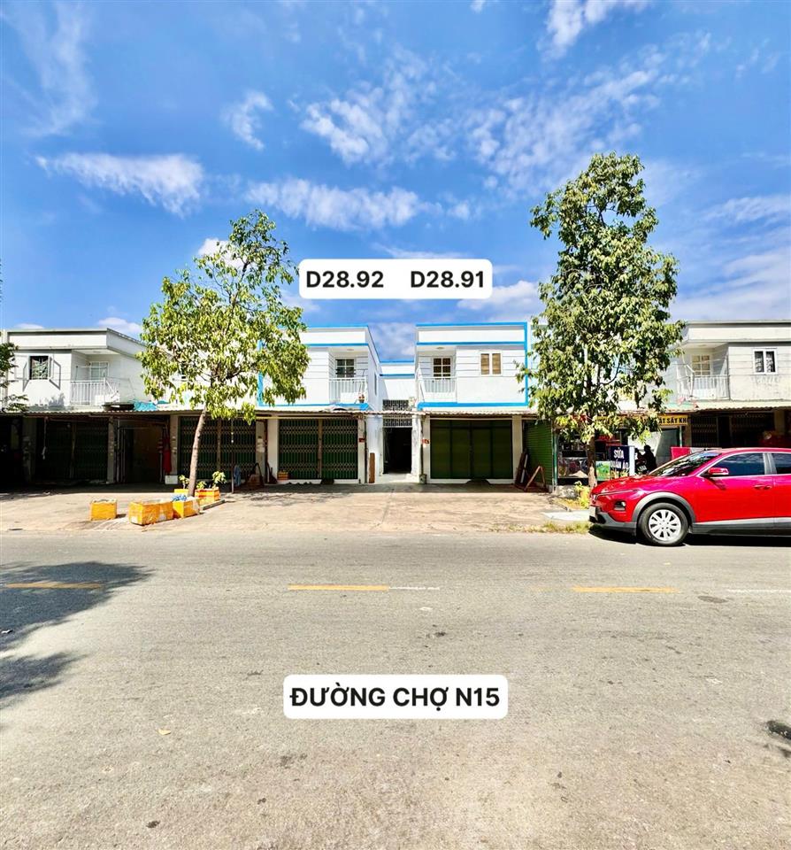 Bán cặp nhà d28.9192 mặt tiền n15 chợ bàu bàng 2 kiot 8 phòng trọ full tc. giá chỉ hơn 4 tỷ