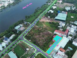 10007m2 đất trung tâm lái thiêu cách sông sài gòn chỉ 50m, thổ cư 300m2 nhựa 8m giá hời 15tr/m2 .