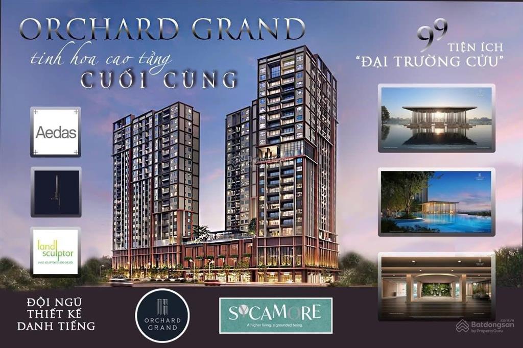 Giữ chỗ có hoàn lại căn hộ cao cấp orchard grand mua trực tiếp từ cdt capitaland