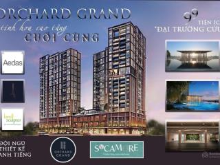 Giữ chỗ có hoàn lại căn hộ cao cấp orchard grand mua trực tiếp từ cdt capitaland