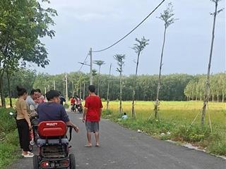 Bán gấp lô đất 10*68m ngay phường chánh phú hòa  tphcm. sổ đỏ, đường nhựa, giá chỉ 1 tỷ 2