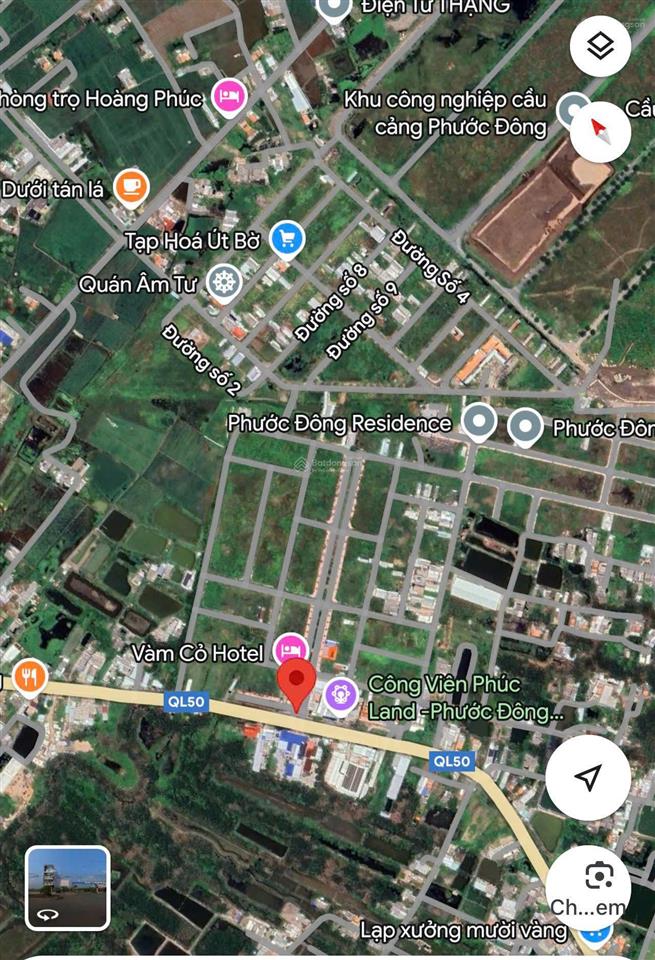 Chính chủ bán đất kdc phước đông cần đước, sổ hồng riêng