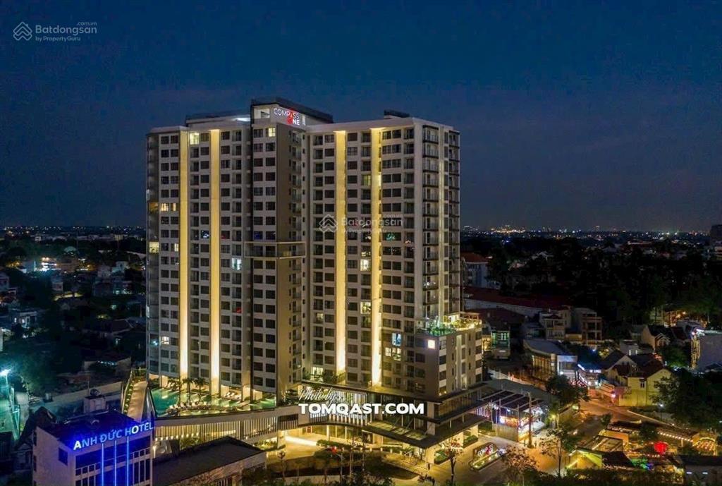 Bán căn gốc 2pn 2wc 74m2 compass one chánh nghĩa tdm giá 2 tỷ 250 có sổ hồng sẵn sang tên ngay