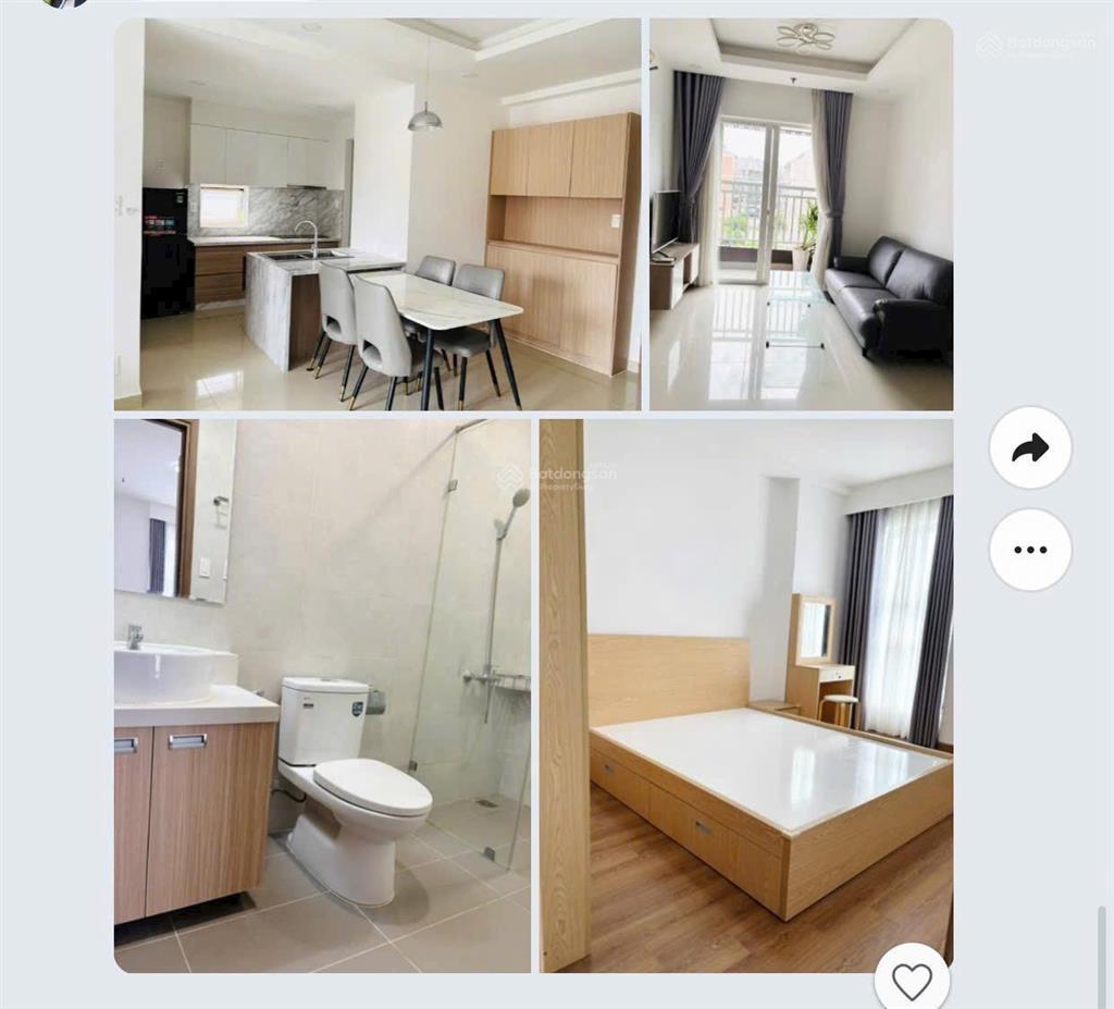 Bán căn hộ the view tp mới 2pn 1wc 51m2 full nội thất giá 2 tỷ bao thuế phí sang tên tầng cao
