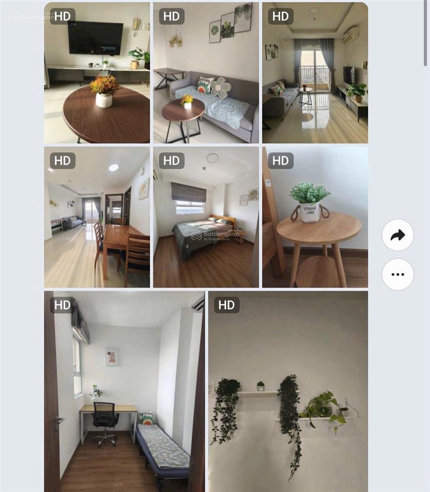 Bán căn hộ the view tp mới 2pn 1wc 51m2 full nội thất giá 2 tỷ bao thuế phí sang tên tầng cao