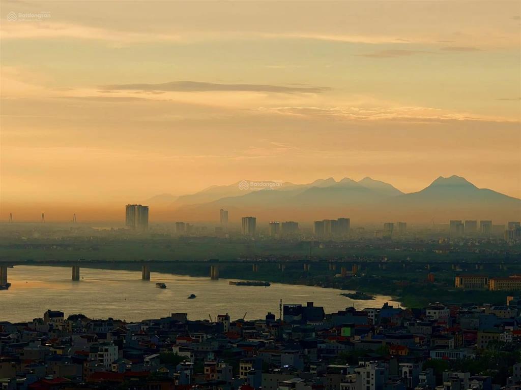 Bán duplex 3pn  2 wc view sông hồng ngắm hoàng hôn, full kính thông tầng, full nội thất