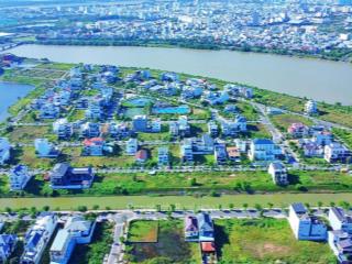 Bán đất biệt thự đảo vip, đường trung lương 9, hoà xuân, view sông mát mẻ