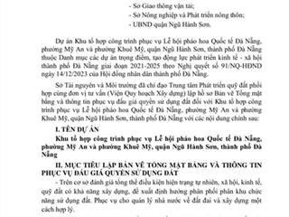 Lô góc 2 mặt tiền mỹ an 17  cách sông hàn chỉ 200m  khu quy hoạch khán đài pháo hoa mới