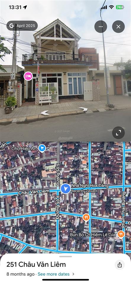 Bán nhà mặt phố 251 châu văn liêm, 14,5 tỷ, ngang 9 mét 405m2, 12pn, 2 tầng, hòa thành, tây ninh