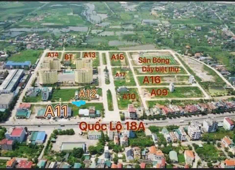 Bán đất chính chủ dự án hoa nhàn a mặt đường ql18  tp uông bí, giá đầu tư chỉ từ 11tr/m2