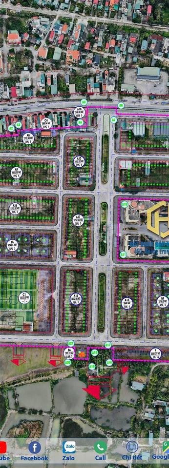 Bán đất chính chủ dự án hoa nhàn a mặt đường ql18  tp uông bí, giá đầu tư chỉ từ 11tr/m2