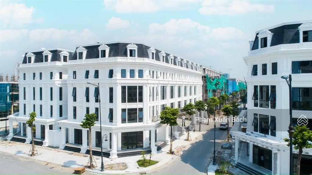 Rẻ nhất tt chỉ 51,5 tỷ căn góc louis 8, dt 198m2, 30m mặt tiền, đường thông thuận tiện kinh doanh